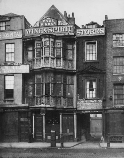 De Sir Paul Pindar, Bishopsgate Street, c.1878 door Alfred and John Bool